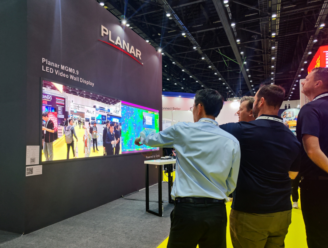 InfoComm Asia | 九游老哥Planar全球首发第四代Micro LED智能一体机
