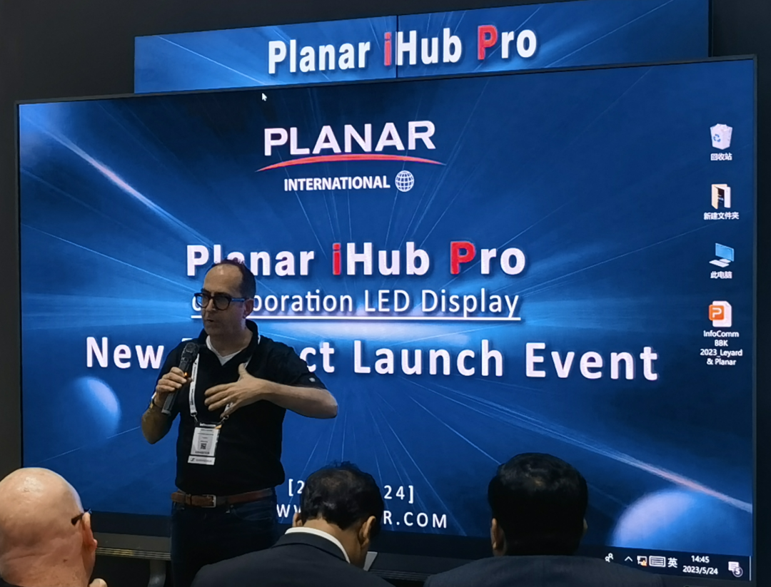 InfoComm Asia | 九游老哥Planar全球首发第四代Micro LED智能一体机